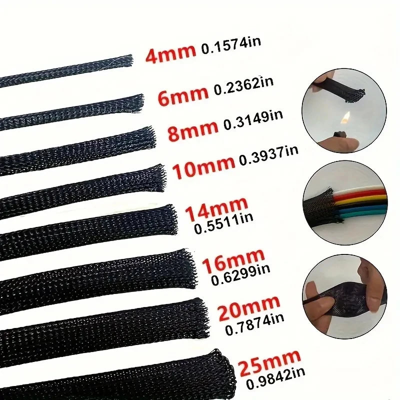 Braided Cable Sleeve (10 m) - photo 5