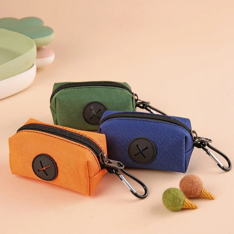 Canvas Poop-Bag Holder with Clip - photo 3