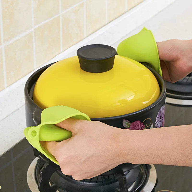 Silicone Heat-Resistant Oven Gloves - photo 5