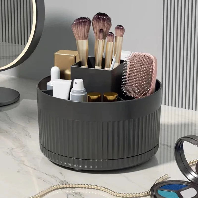 360° Rotating Makeup Brush Organizer - photo 5