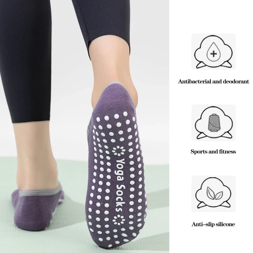 Non-Slip Pilates Grip Socks - photo 2