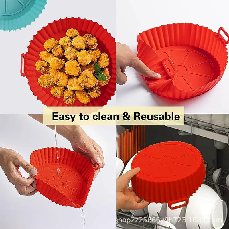 Reusable Silicone Air Fryer Liner - photo 5