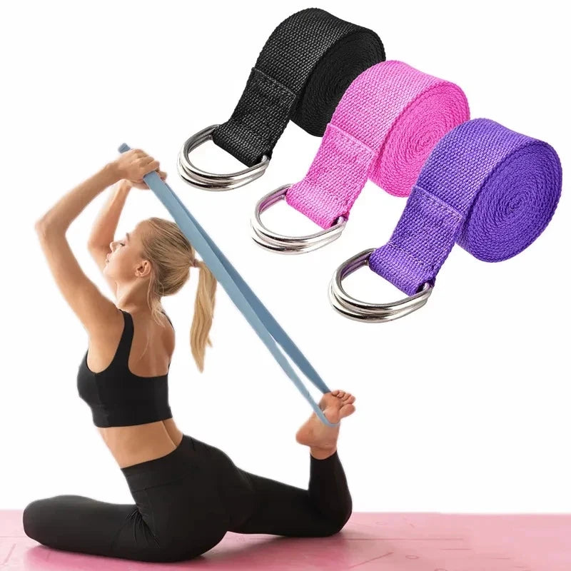 Cotton Yoga Stretching Strap