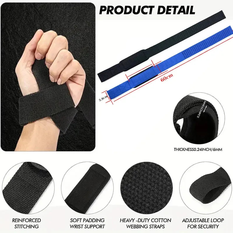 Weightlifting Wrist Straps (Pair) - photo 2