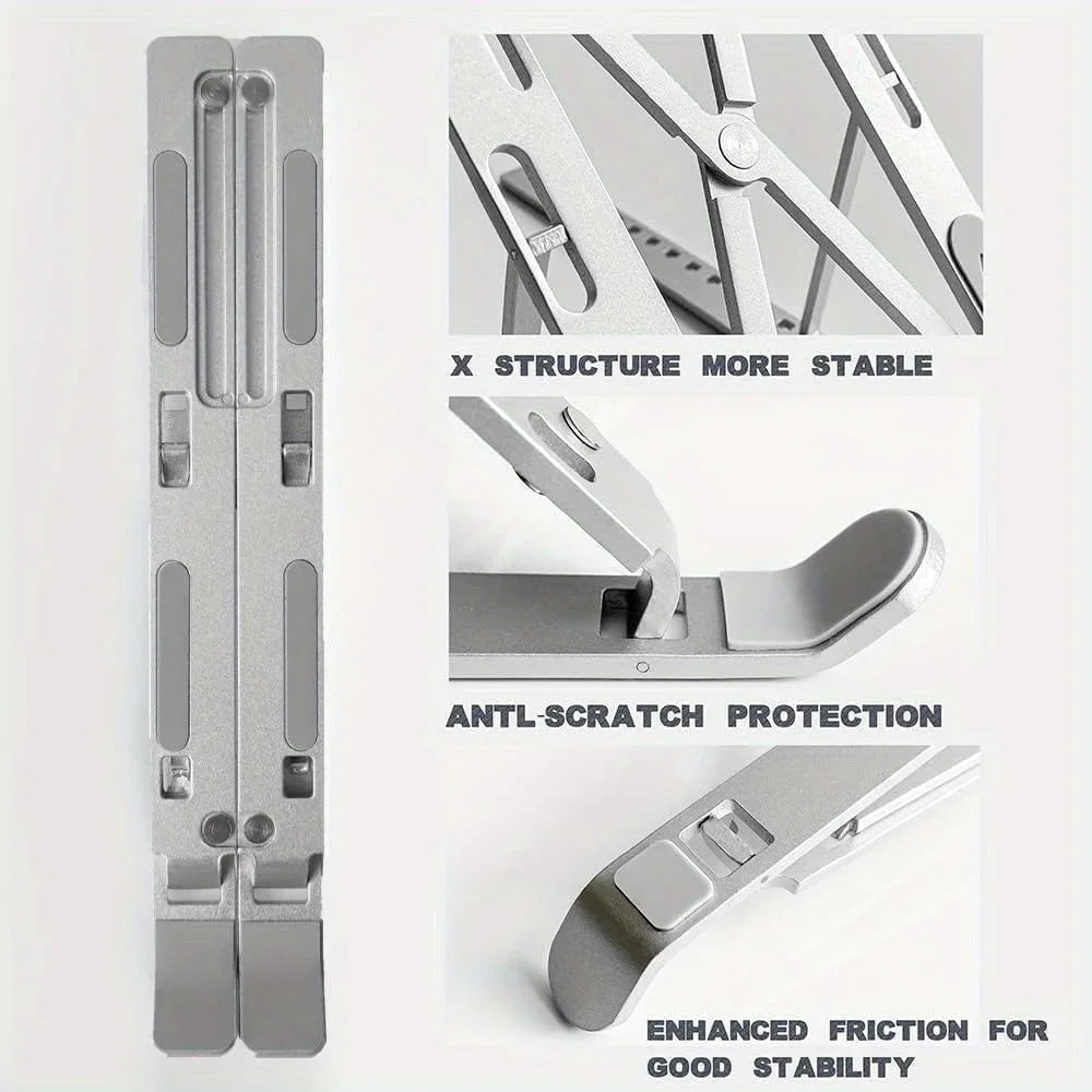 Foldable Aluminum Laptop Stand - photo 3