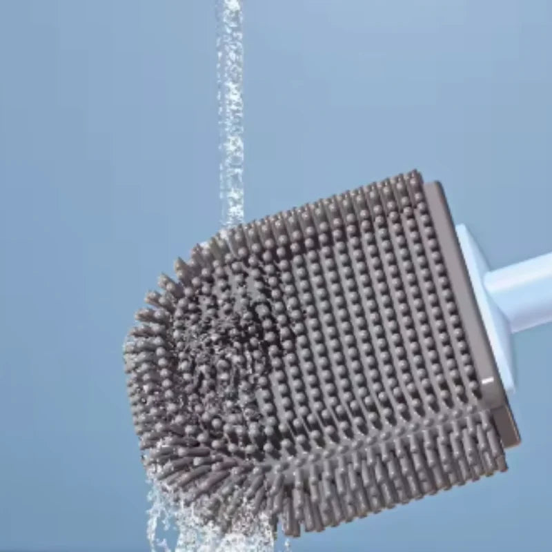 Silicone Toilet Brush & Holder Set - photo 4