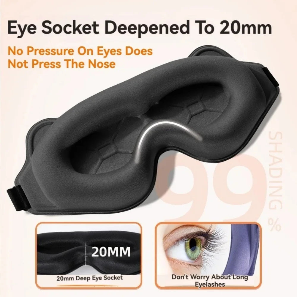 3D Contoured Sleep Mask - photo 3