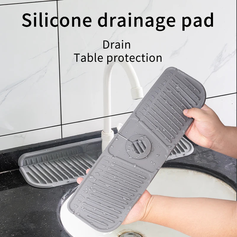 Silicone Faucet Splash Mat - photo 2