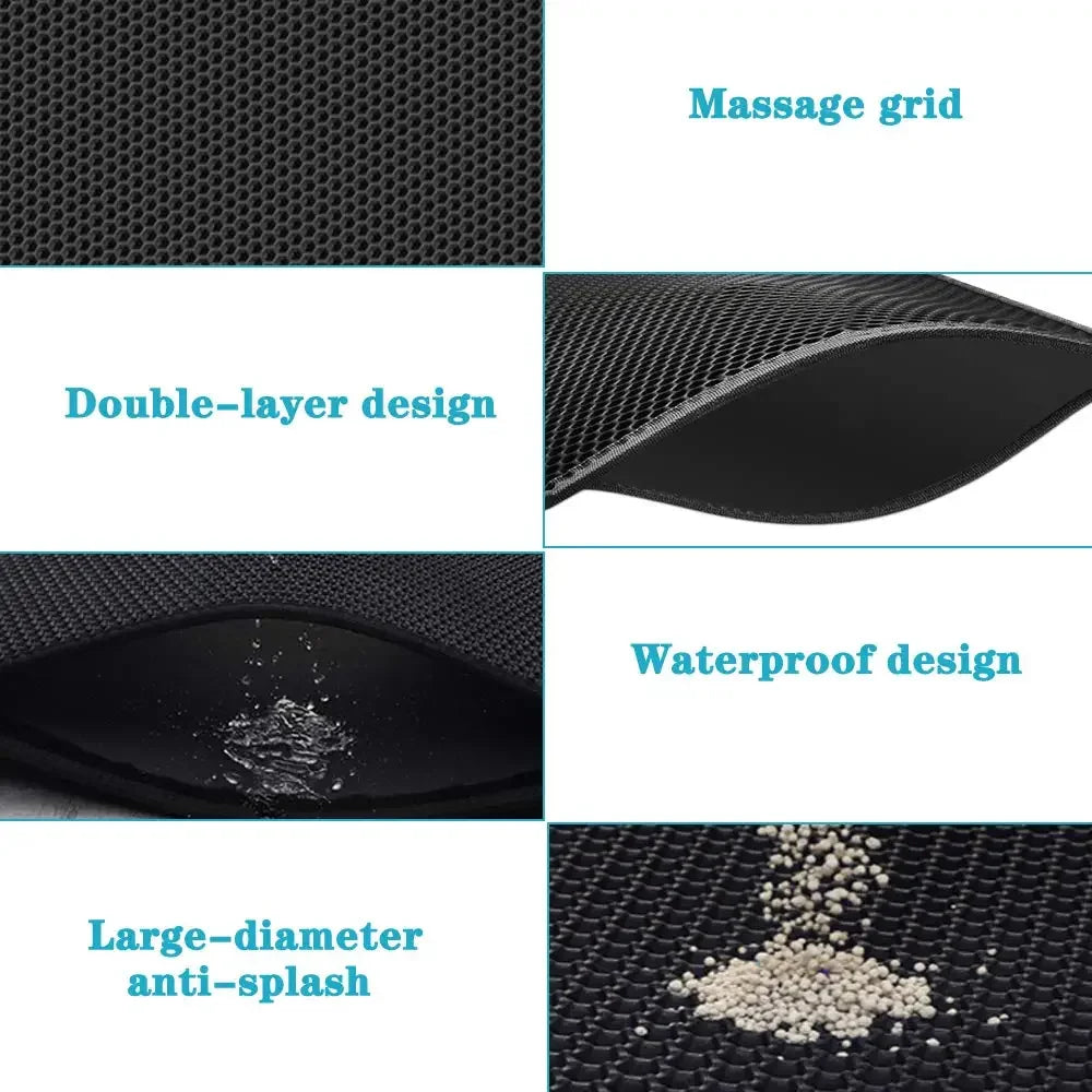 Double-Layer Cat Litter Mat - photo 5