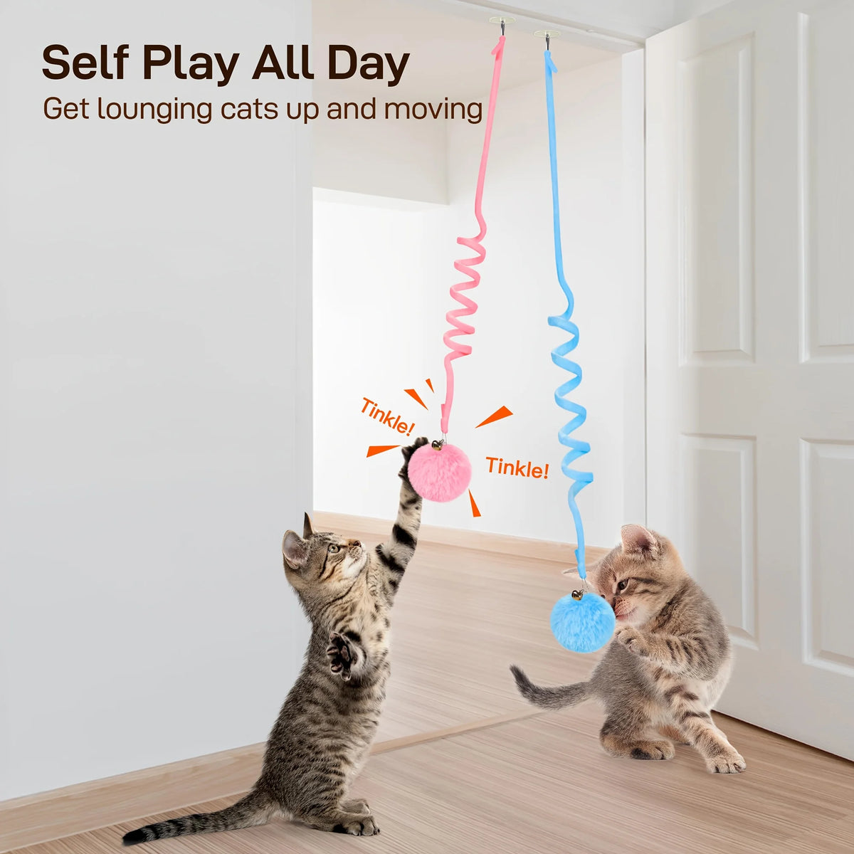 Suction-Cup Spring Cat Toy - photo 2