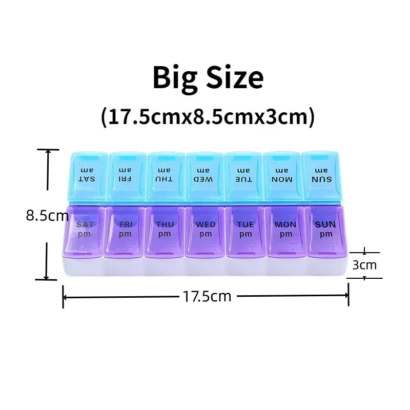 Weekly Pill Organizer (14 Slots) - photo 6