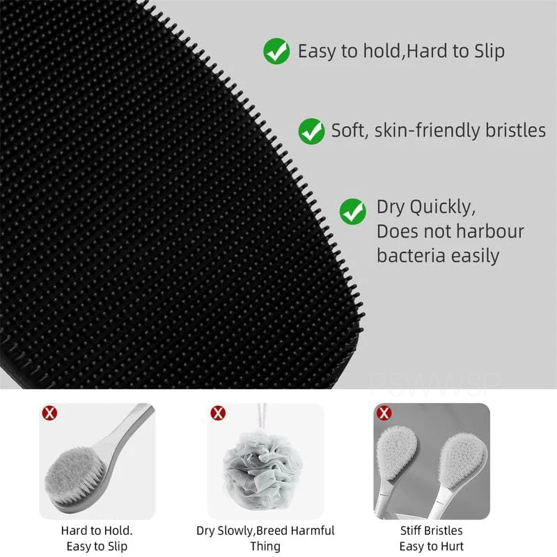 Handheld Silicone Body Scrubber - photo 2