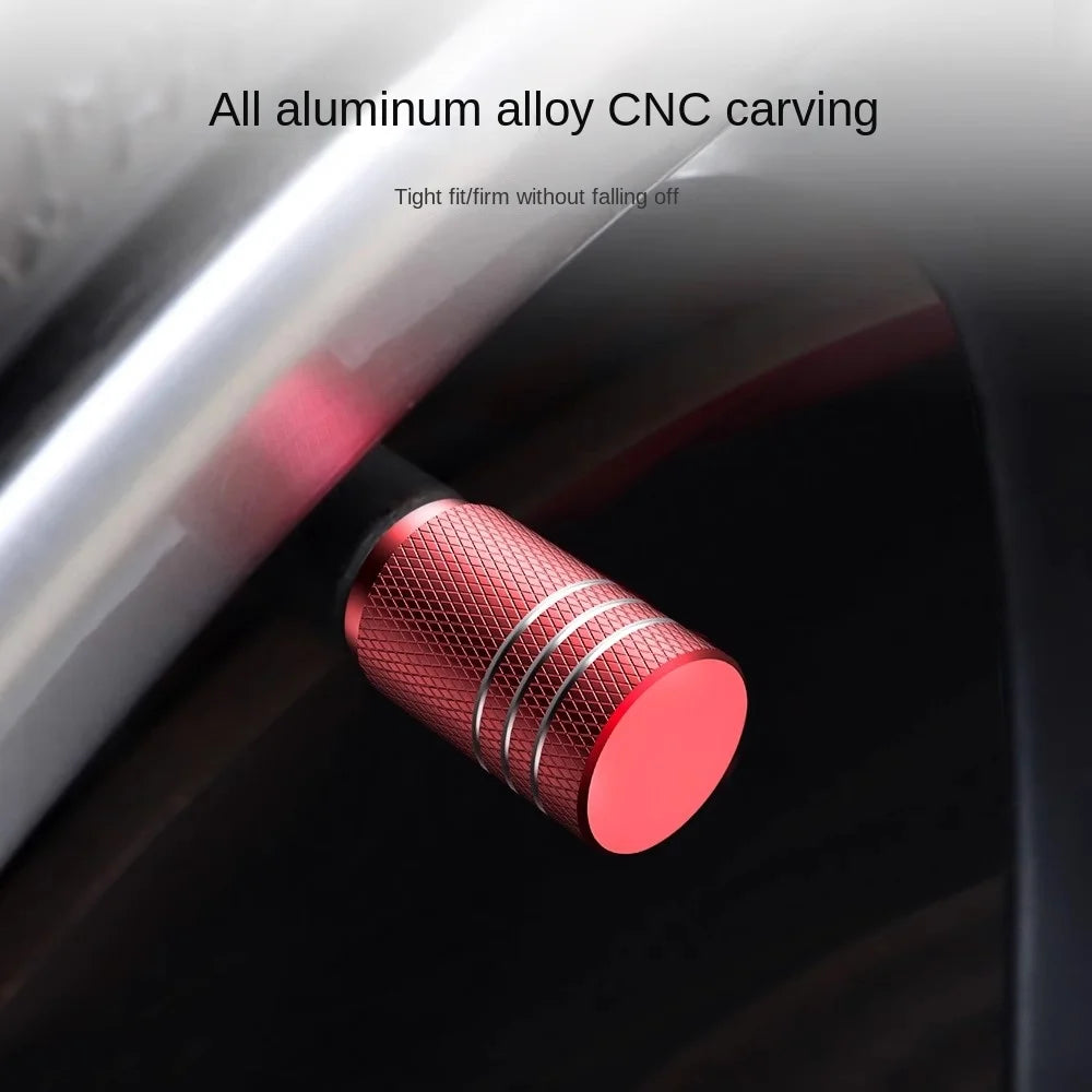 Aluminum Tire Valve Caps (4-Pack) - photo 3