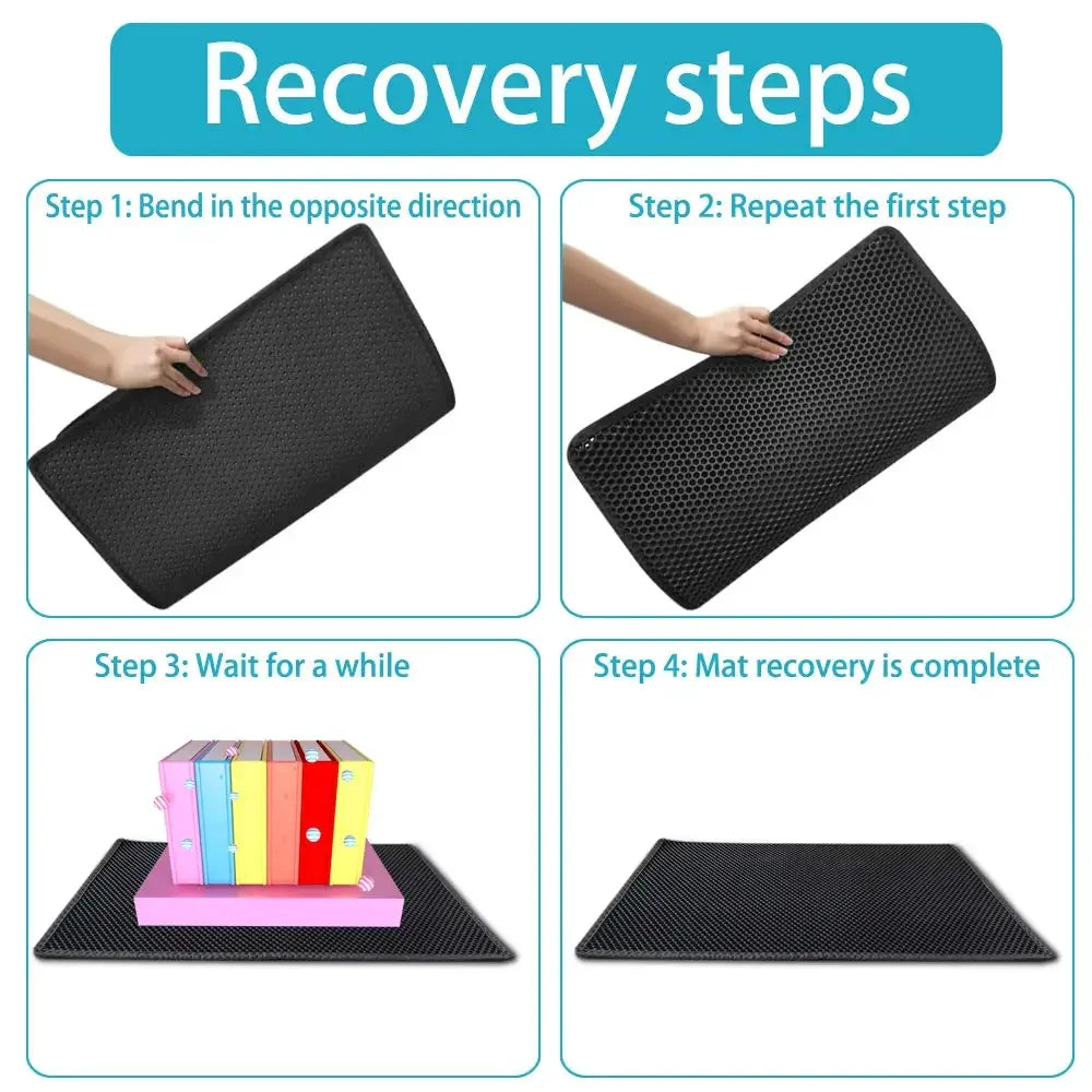 Double-Layer Cat Litter Mat - photo 6
