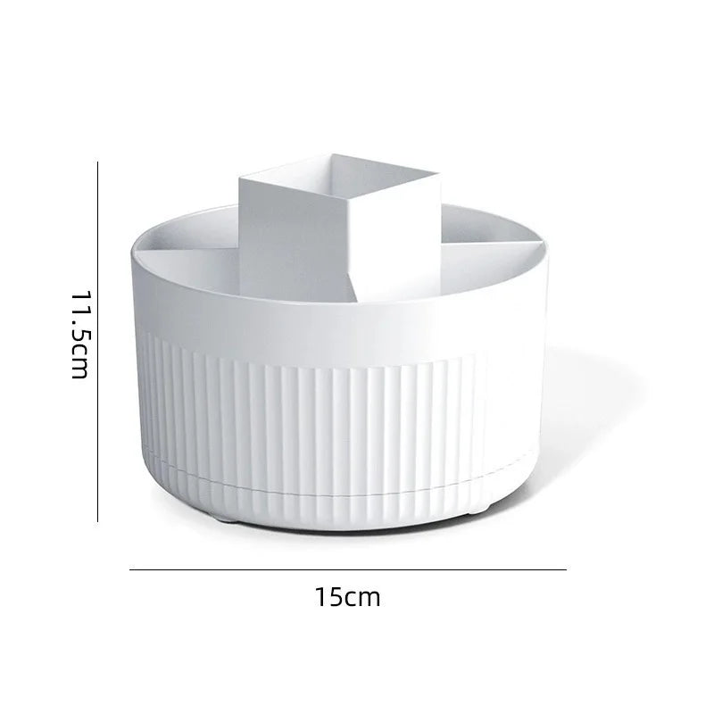 360° Rotating Makeup Brush Organizer - photo 3