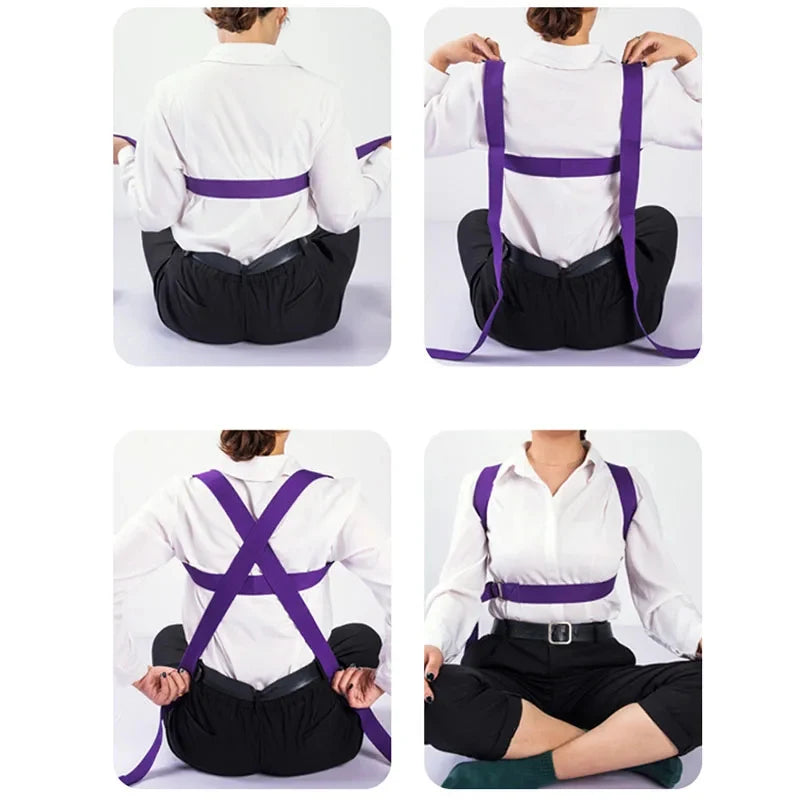 Cotton Yoga Stretching Strap - photo 4