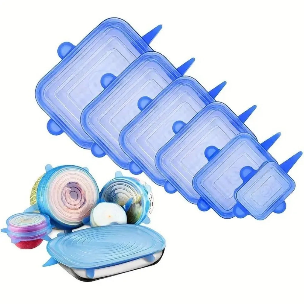 Silicone Stretch Lids (6-Pack)