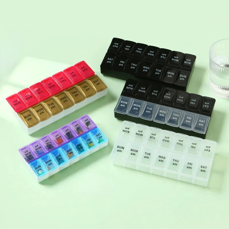 Weekly Pill Organizer (14 Slots) - photo 4
