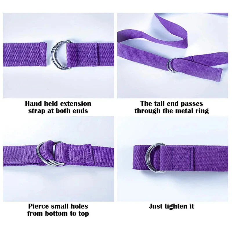 Cotton Yoga Stretching Strap - photo 5