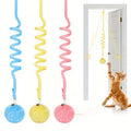Suction-Cup Spring Cat Toy