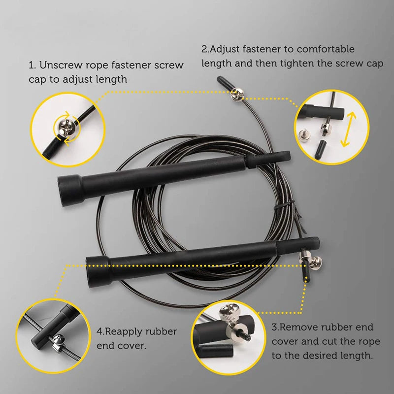 Adjustable Speed Jump Rope - photo 2