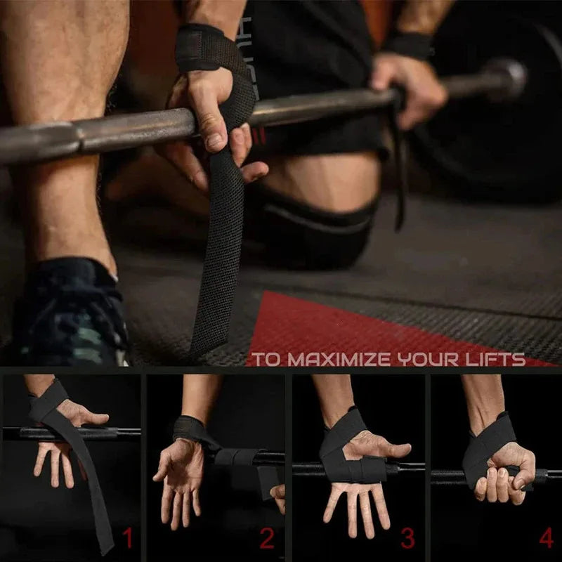 Weightlifting Wrist Straps (Pair) - photo 5