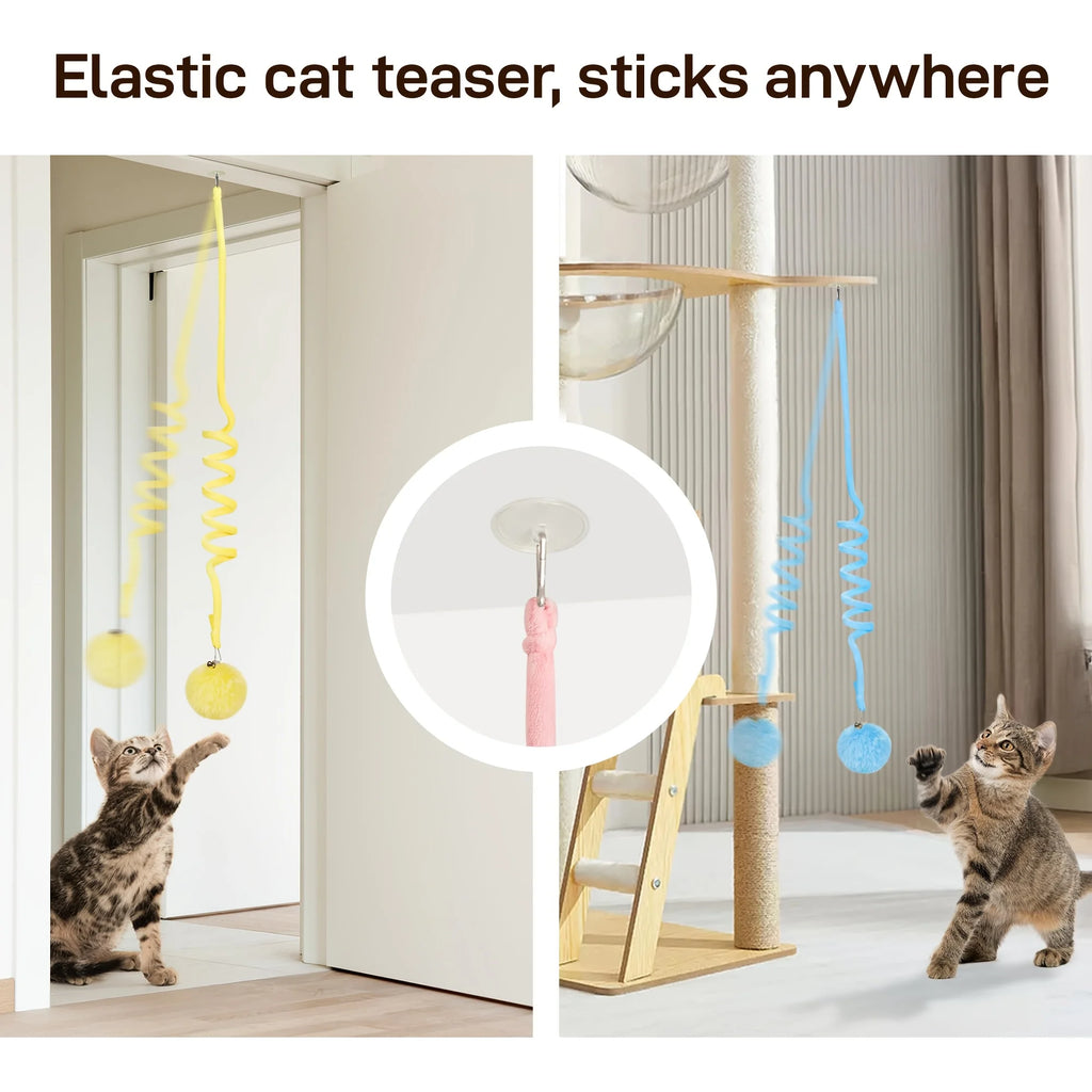 Suction-Cup Spring Cat Toy - photo 3