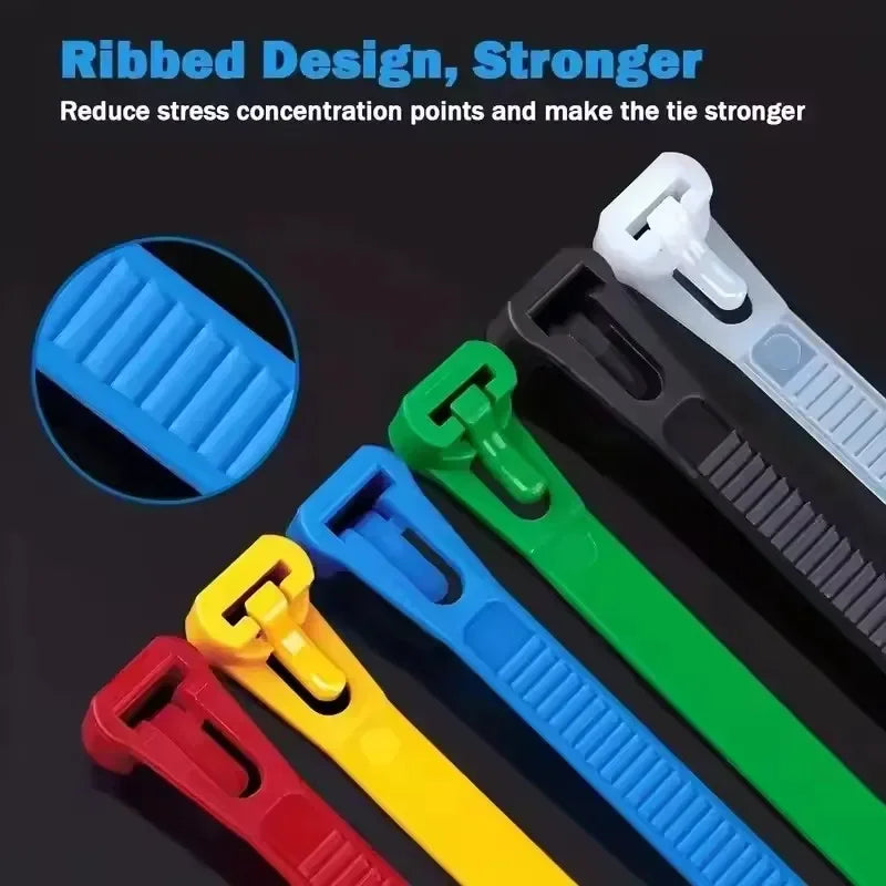 Reusable Cable Ties (100-Pack) - photo 3