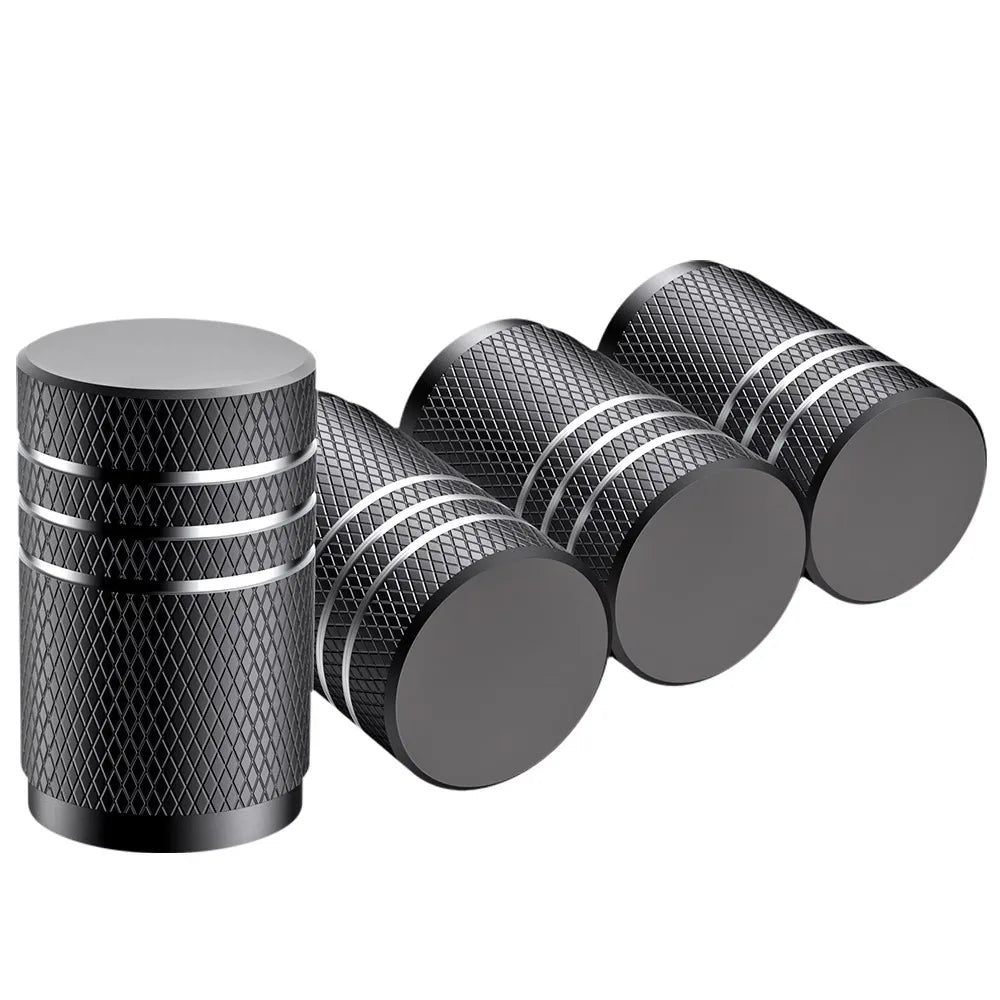 Aluminum Tire Valve Caps (4-Pack) - photo 2