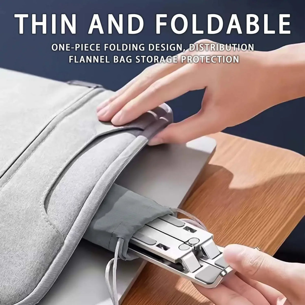 Foldable Aluminum Laptop Stand - photo 4