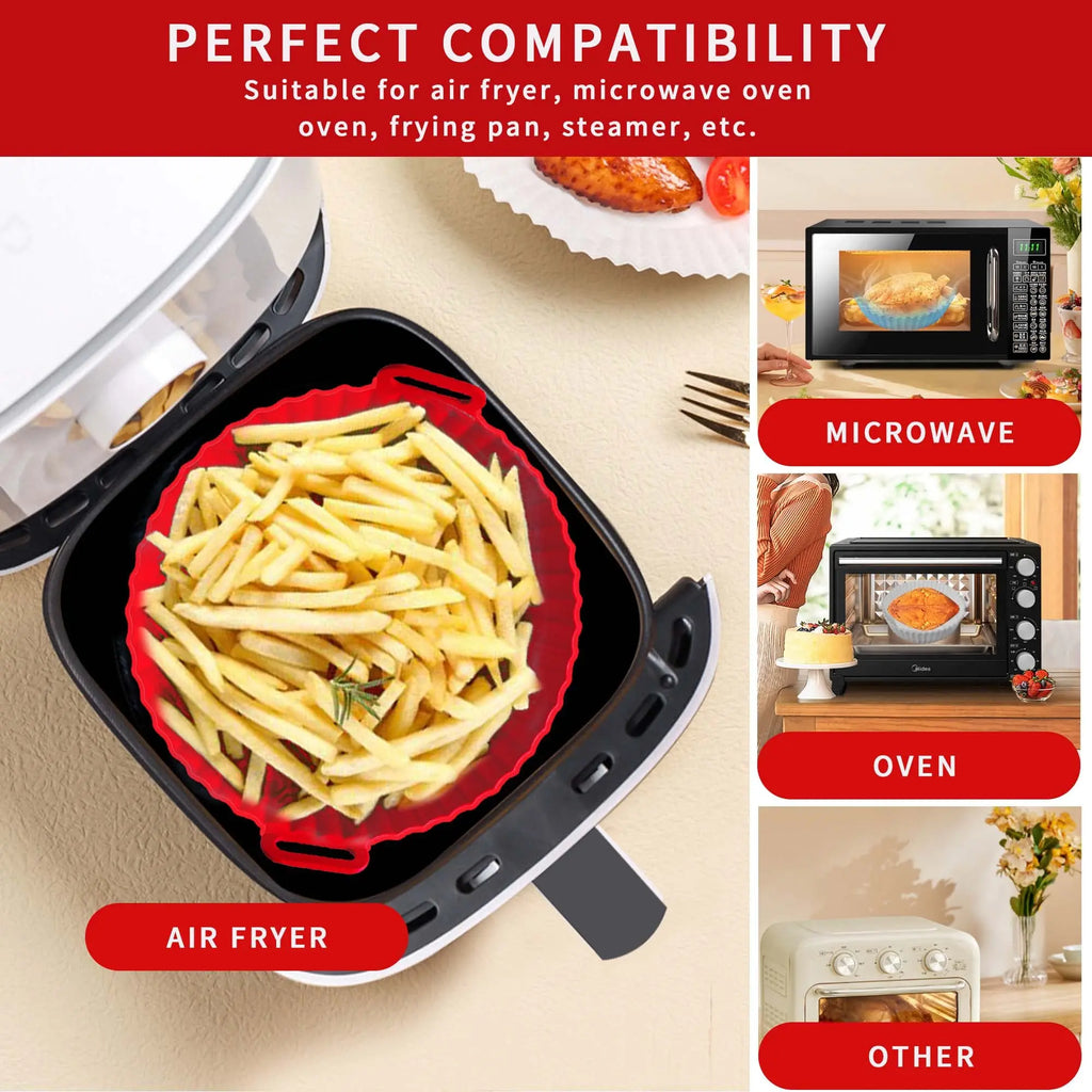Reusable Silicone Air Fryer Liner - photo 2