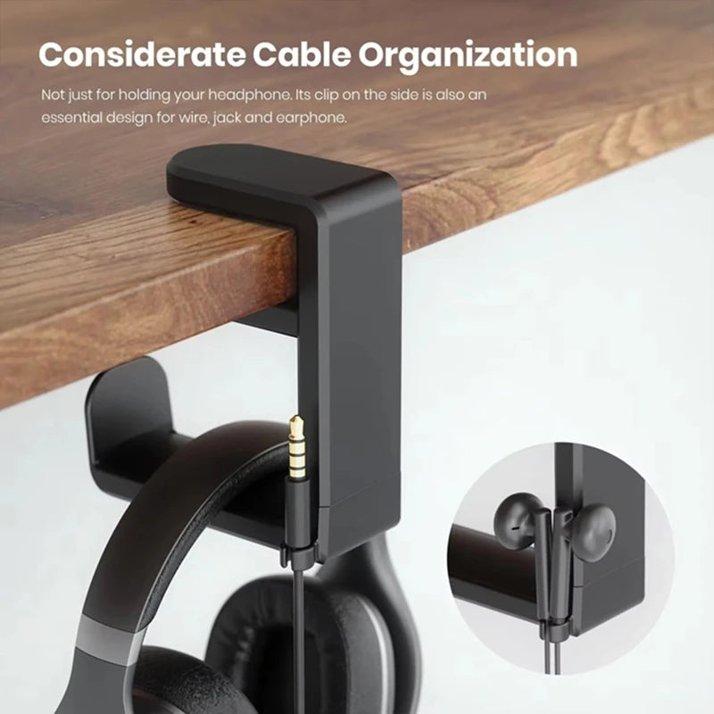 Clamp-On 360° Headphone Hanger - photo 2