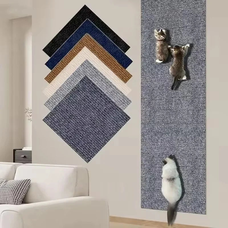 Trimmable Self-Adhesive Cat Scratch Mat - photo 2