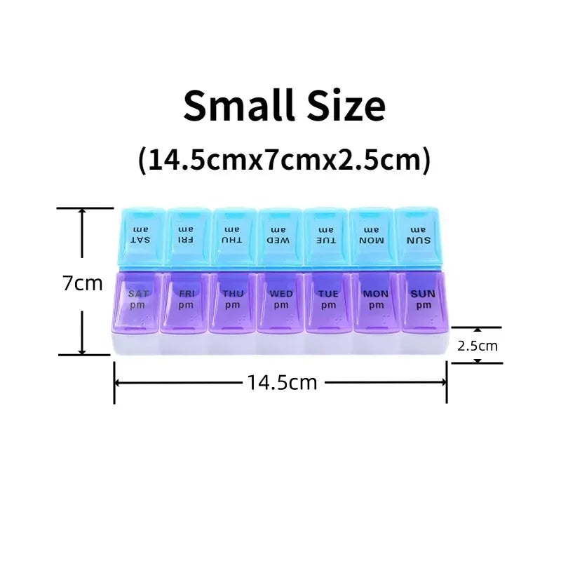 Weekly Pill Organizer (14 Slots) - photo 5