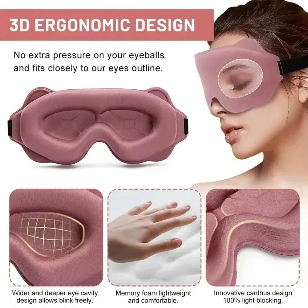 3D Contoured Sleep Mask - photo 2
